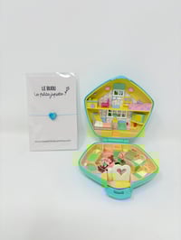 Image 5 of Ensemble bracelet et Polly Pocket crèche boite bleue