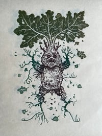 Image 4 of Master Mandrake - Lino Print