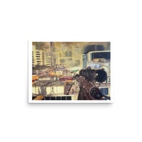 Intervention on Highrise (MW2) - Poster Printt