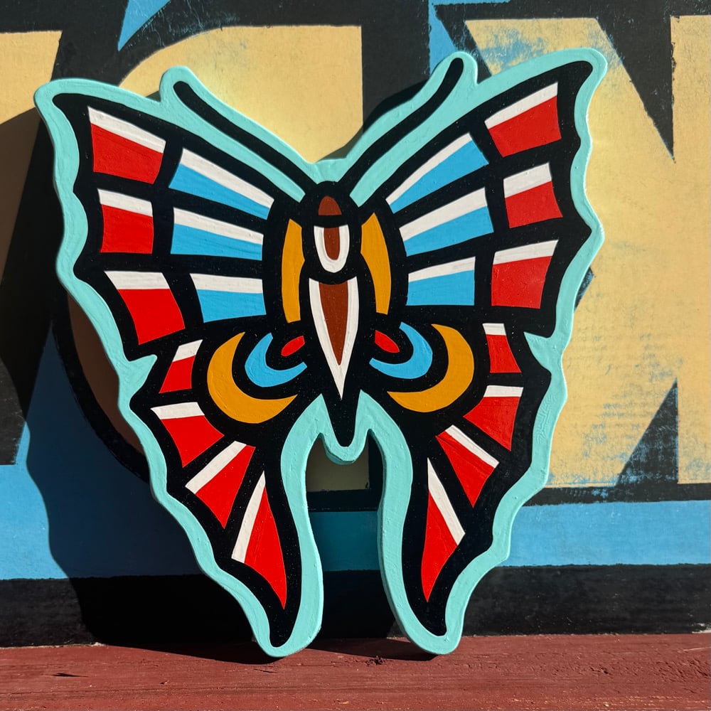 Image of Butterfly  wood cutout
