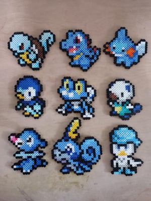 Image of Water starter pixel art