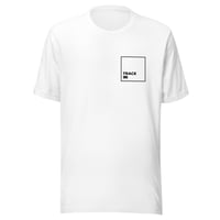 Track 96 Square on White with Back Print