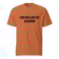 Image 8 of Your man heavyweight t-shirt