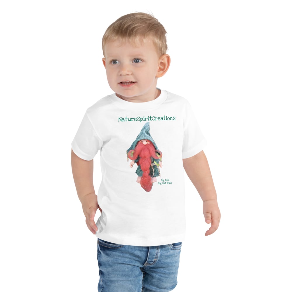 Image of Toddler Short Sleeve Tee Big Red Big Hat Tribe