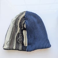 Image 4 of Upcycled Reversible Beanie Cotton Blend 10