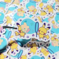 Pikachu Bubble Sticker