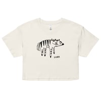 Image 1 of Women’s crop top zebra 