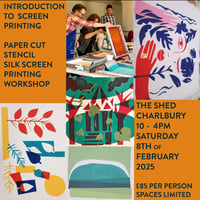 Silk Screen Printing Workshop Feb 2025