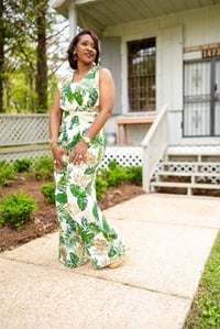 Image 2 of Tropical Printed Jumpsuit 