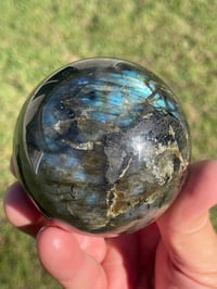 Image 2 of Labradorite Sphere #1959