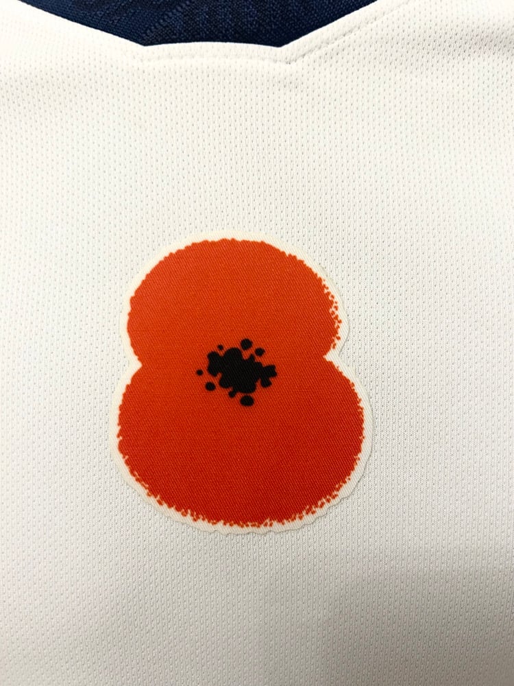 Image of NEW Tottenham Hotspur “DELE 20” 2019/20 Home Poppy Shirt + patches (L)