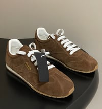 Image 1 of Pràda Suede Sneakers
