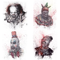 Image 1 of Clowns Print Selection