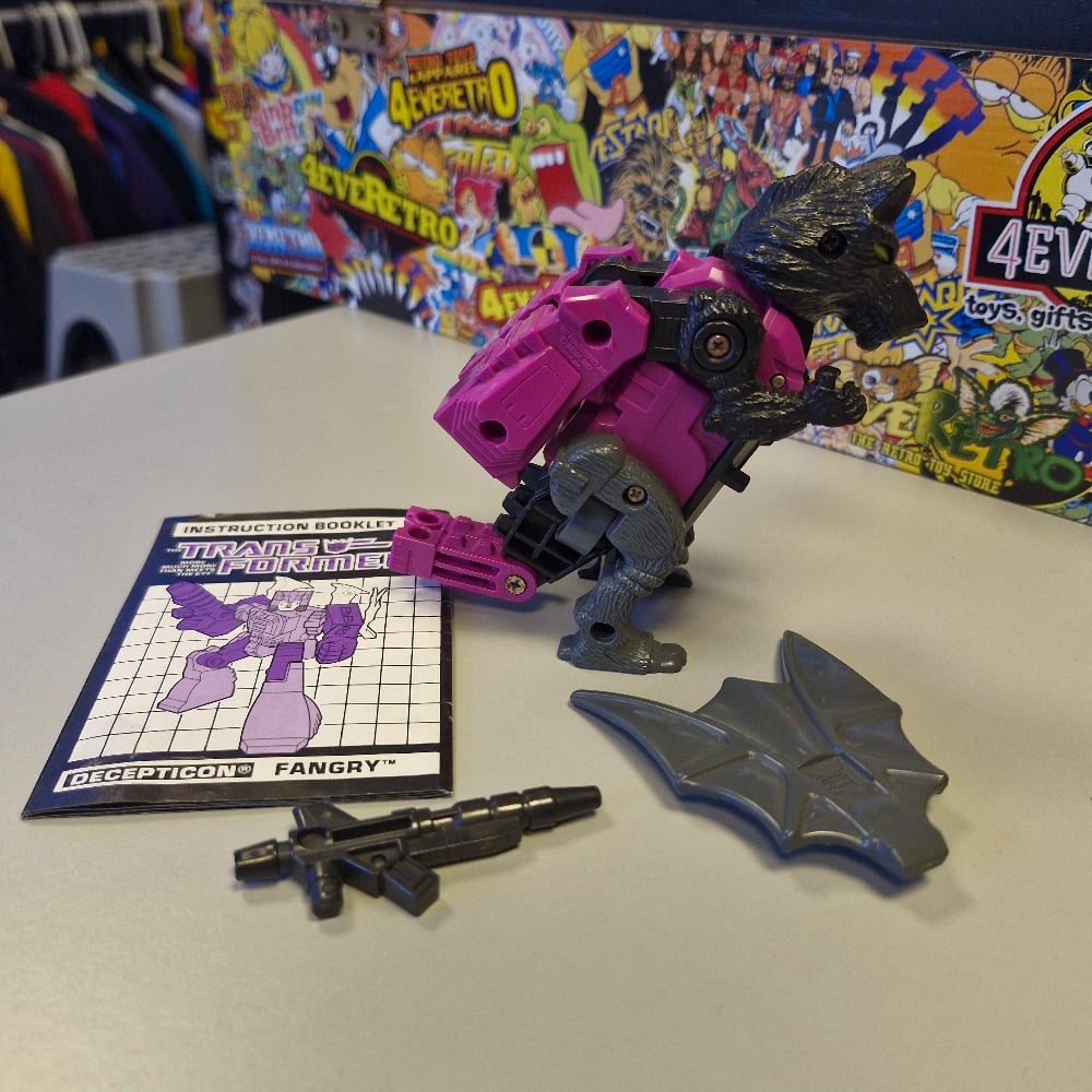 Image of Vintage Transformers G1 Fangry Decepticon Headmaster 1980s