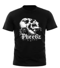 Phee6Z Logo Blk Tshirt (white)