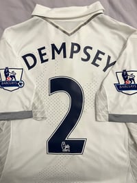 Image 1 of Tottenham Hotspur “DEMPSEY 2” 2012/13 Home Shirt + patches (L)