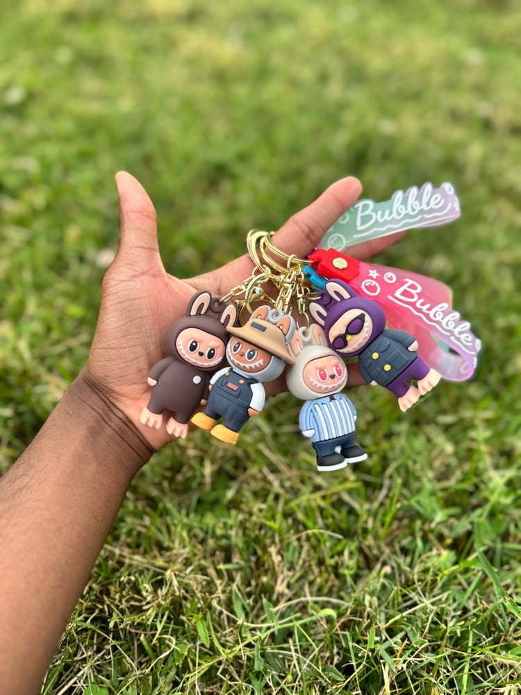 Image of Labubu Bubble Keychains 