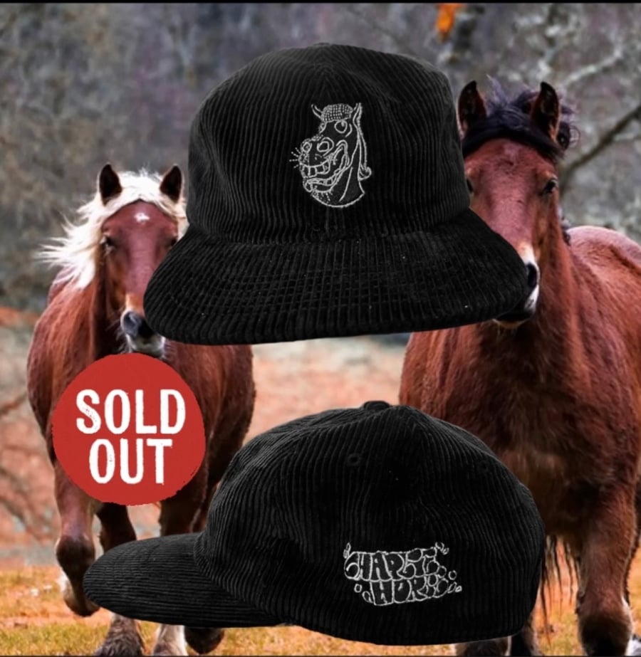 Image of  Charlie cord hat BLACK