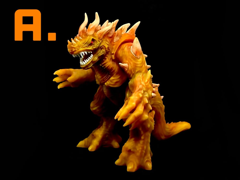 Image of Komodo Kaiju Deluxe 7” (Painted)