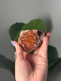 Image 4 of XL SELF STANDING PERFECTLY PINK LAGUNA AGATE