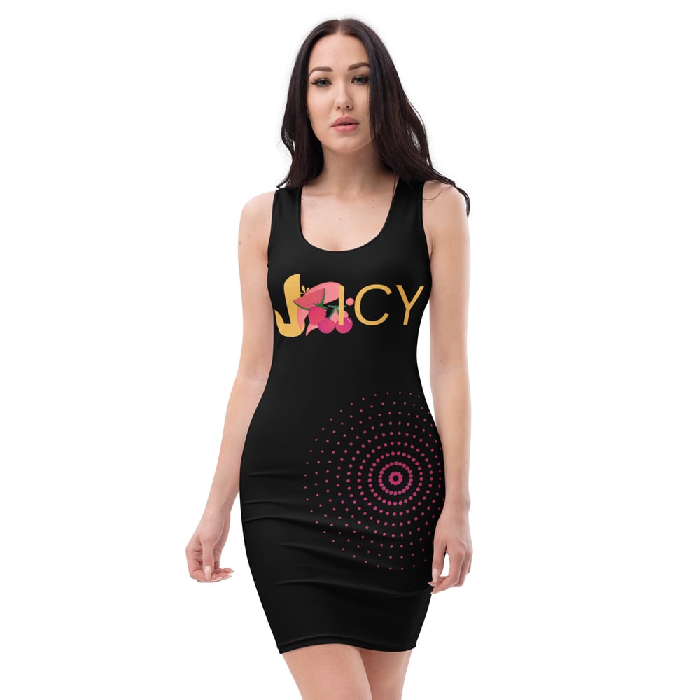 Image of Juicy Fruit Fitted Dress