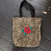 Rose Patch Leopard Bag