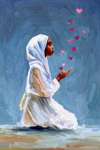 The Greatest Love Original Oil Painting 