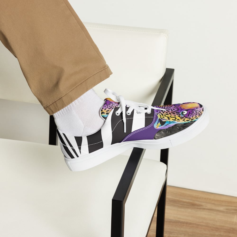 Image of Shaddai Men’s lace-up canvas shoes