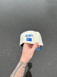 Image 4 of COLD  MOON TRI TONE LOS ANGELES DODGERS CUSTOM FITTED CAP