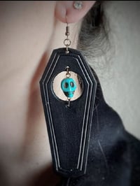 Image 2 of Bone Box Earrings
