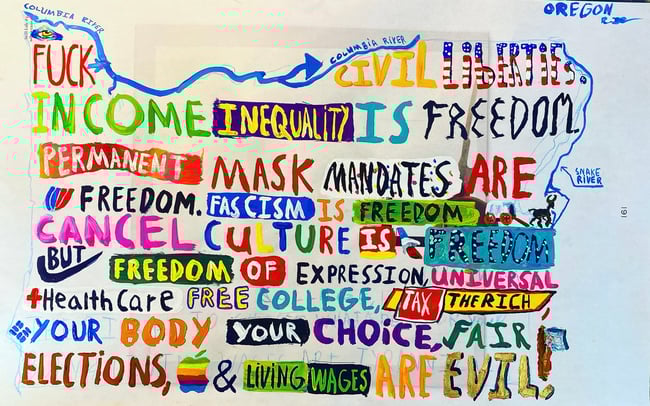 Oregon-Original Painting 