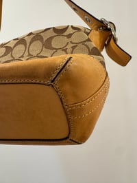Image 4 of Vintage Coach Monogram Shoulder Bag