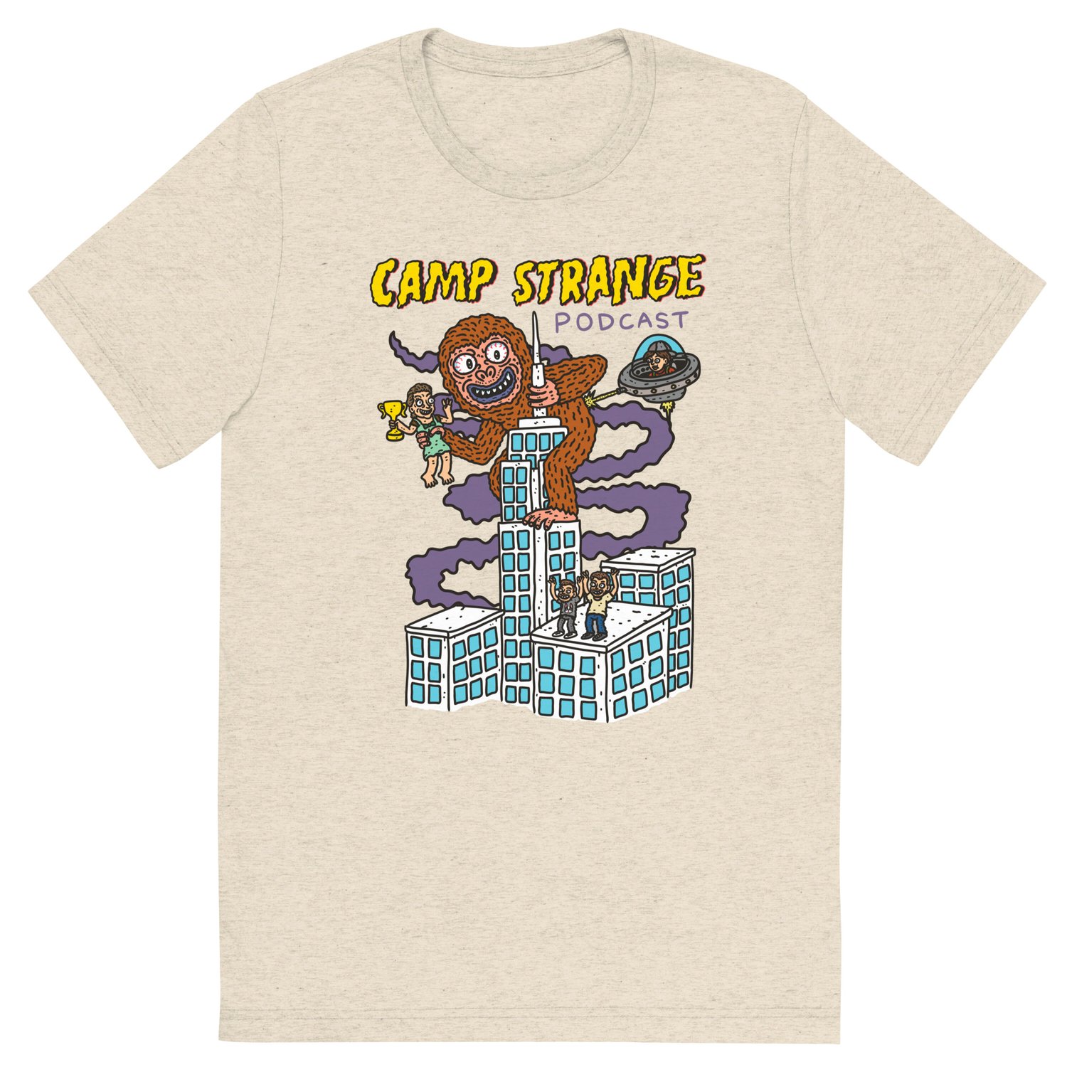 Image of CAMP STRANGE BIGFOOT TSHIRT