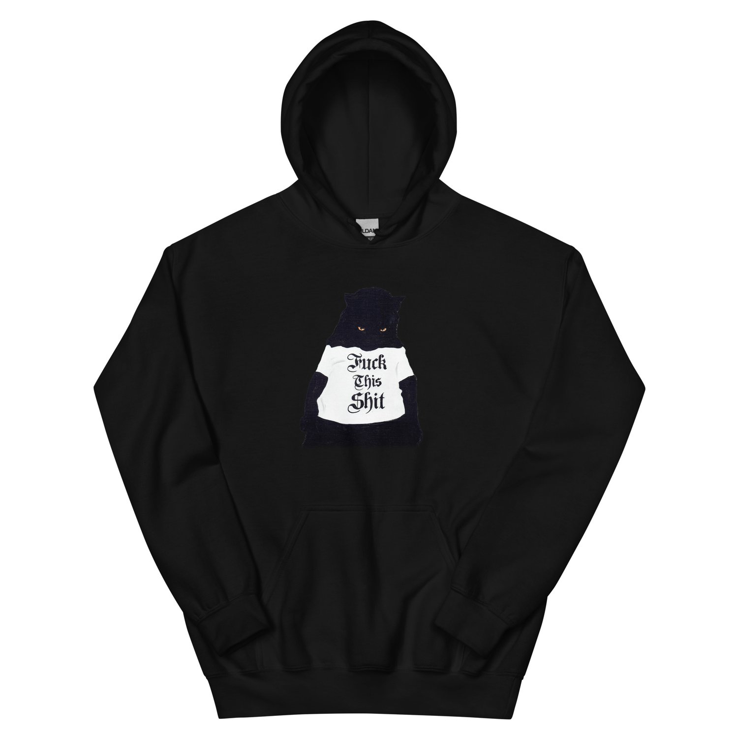 Image of FTS BLACK CAT HOODIE