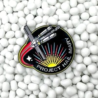 Image 1 of Hail Mary Patch Enamel Pin