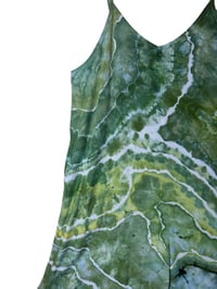 Image 8 of L Woven Wide-Leg Jumpsuit with Pockets in Verdant Geode Ice Dye
