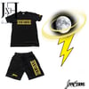 Thunder Yellow & Black “93’ in Rome” Summer Short Sets​