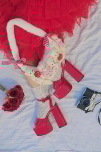 Image 2 of strawbeary fields forever plushie bag