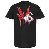 Image 2 of You Vs. Society Tee Shirt - Black/Red