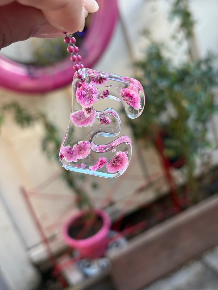 Image of alphabet key chains