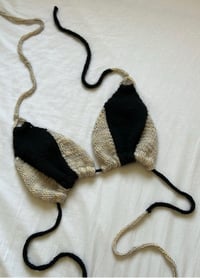 Image 2 of The Intarsia Shadow + True String bralette 