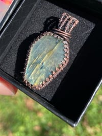 Image 3 of Coffin shaped Labradorite  