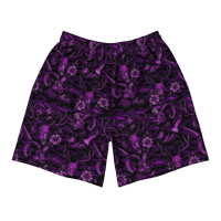 Image 1 of Violet Night Camo Unisex Athletic Shorts