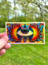 Holographic Awakening Sticker