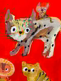 Image 3 of Large Cats Commission for Erika 