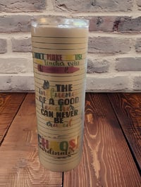 Image 3 of 20oz customized stainless steel Insulated Teacher tumbler