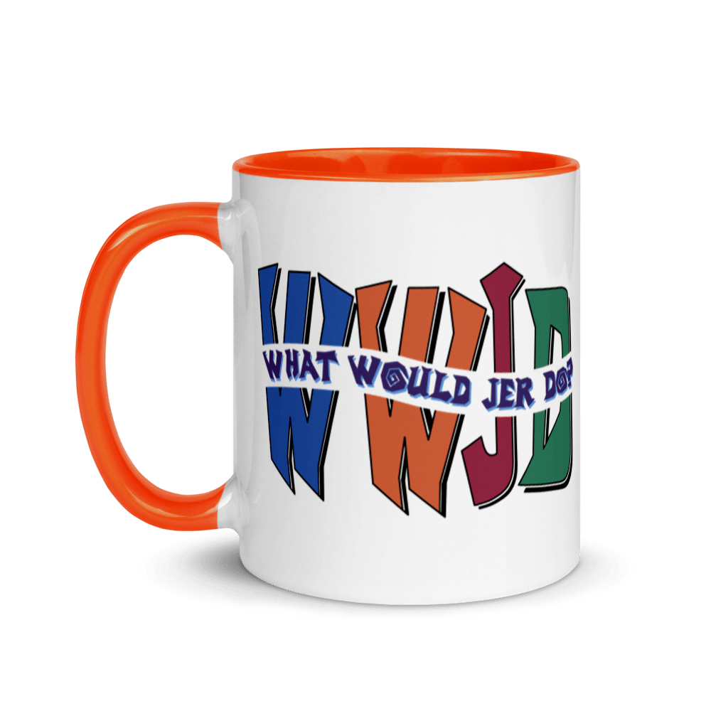 Image of JER | WWJD? | What Would Jer Do? | Ceramic Mug