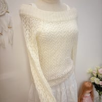 Image 3 of fairy crochet long sleeve top