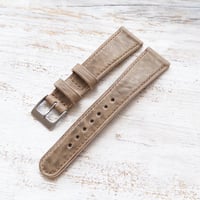Image 3 of 20mm 40’s Style Watch Strap  - Missouri Grigio