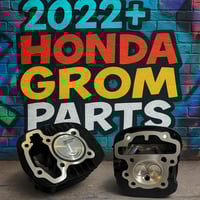 Image 1 of 2022+ Grom 125 big bore kit with ported bv head 145cc 